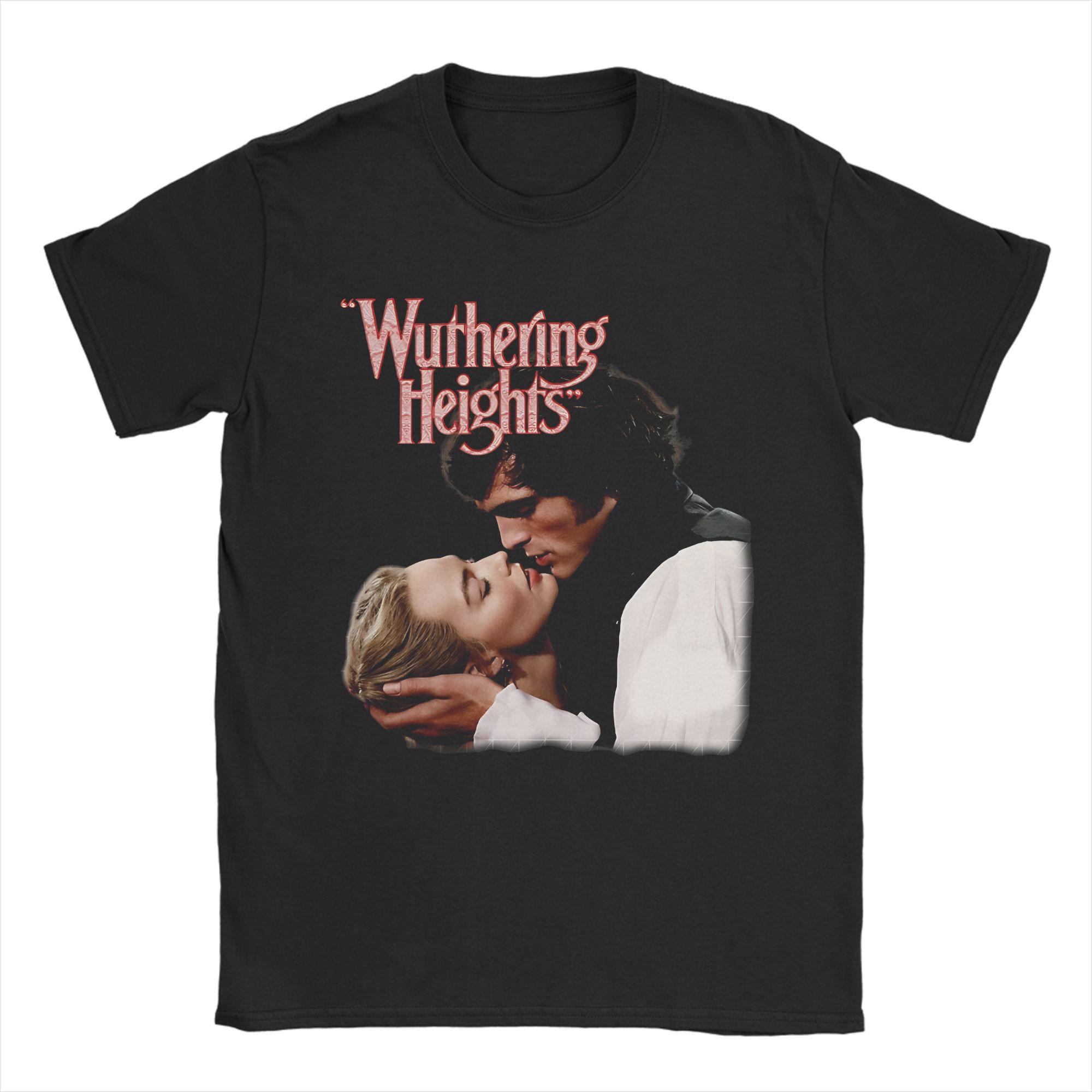 

Funny Wuthering Heights Main Character Romantic Drama T-Shirt Men Round Neck Cotton T Shirt Short Sleeve Tees 5XL 6XL Clothes S разноцветный
