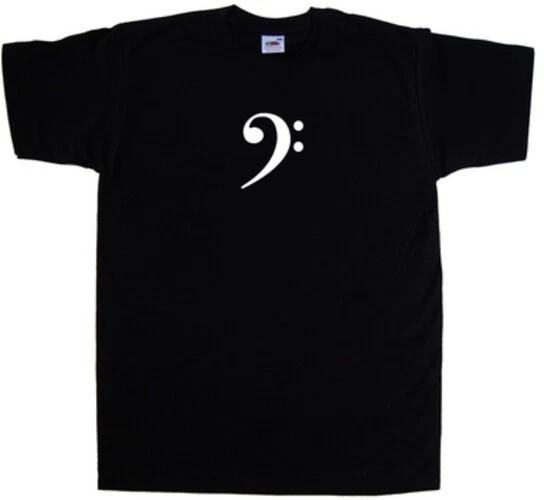 

Bass Clef Music 100% Cotton T-shirt Mens Tees Top M