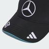 Adidas MERCEDES AMG PETRONAS FORMULA ONE Team Baseball Cap GEORGE RUSSEL TO069 Men's Black (JZ2569)