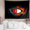 1 ST Feyenoord Rotterdam Logo Wandkleed, Uniek Ontwerp Wandkleed, Geschikt voor Slaapkamer, Woonkamer, Speelkamer, Hartverwarmende Vakantiecadeaus