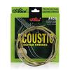Alice Folk Guitar Strings Set: 6 Rust-Proof Steel Core Strings for Acoustic Guitars