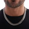 1pc Gentle Stainless Steel Chain Necklace Unisex Hip Hop Neck Chain Necklaces Strong Strong Strong Strong Strong