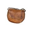 Spring and Summer New Trendy Bag with A Stylish Half Circle Texture, Saddle Bag, Versatile Single Shoulder Crossbody Bag