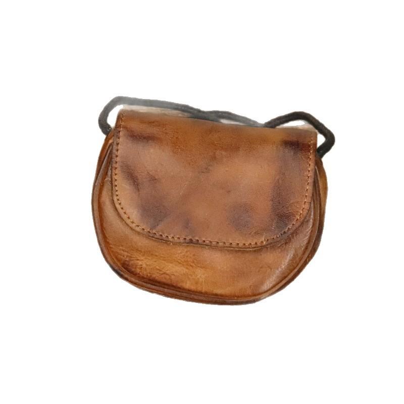 Spring and Summer New Trendy Bag with A Stylish Half Circle Texture, Saddle Bag, Versatile Single Shoulder Crossbody Bag