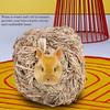 Durable Rabbit Grass House Chew Toy Mat Bed for Hamster Guinea Pig Bunny