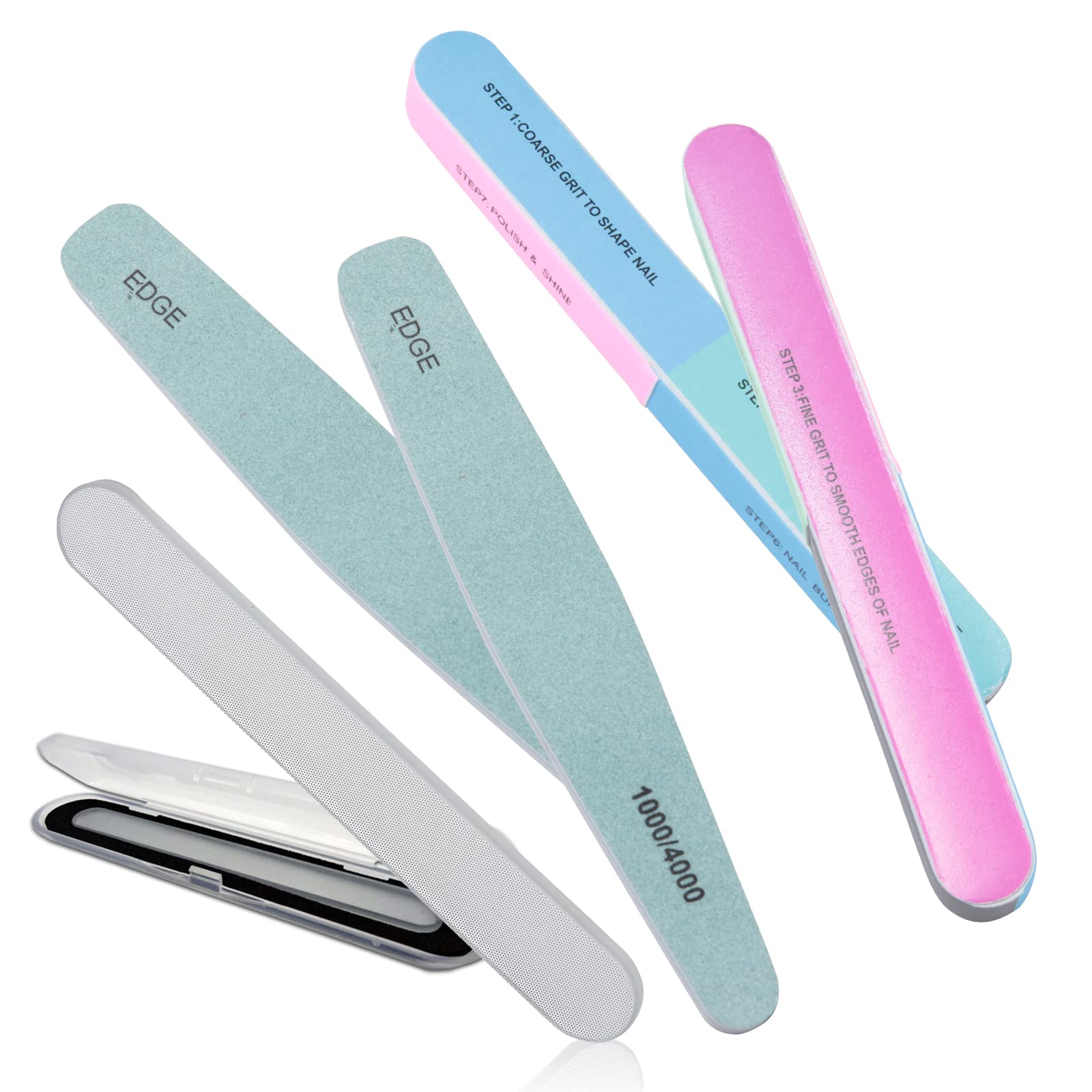 

@ROOMS AtTool Series Gate Finisher Starter Set, Glass File Shiner, 7-Step, for Gate Processing of Plastic Models and Gunpla