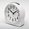 Seiko PYXIS Alarm Clock, Analog, White, Pearl, NR439W, SEIKO