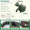 1 Portable Electric Massager with Acupressure and Kneading Device for Massaging Nodules, Suitable for Neck, Back, Shoulder, and Office Use