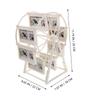 Rotating Ferris Wheel Picture Frame Carousels Picture Frame Desktop Decorations for Home Office Desktop Photo Display
