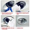 Car Bumper Fog Light Lamp Cover For Ford Focus Mk3 2011-2014 Automobiles Light