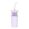 650ML Cooling Storage Glass Large Capacity Thermal Cup Fashion Insulated Cup  Drinkware