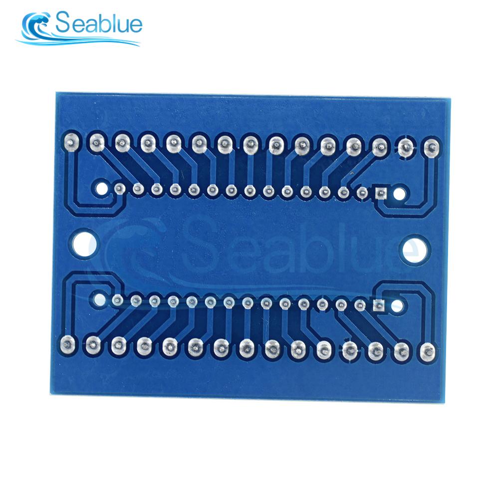 1 szt. NANO V3.0 3.0 Kontroler Adapter Terminalowy Płyta Rozszerzająca NANO IO Shield Prosta Płytka Rozszerzająca Dla Arduino AVR ATMEGA328P