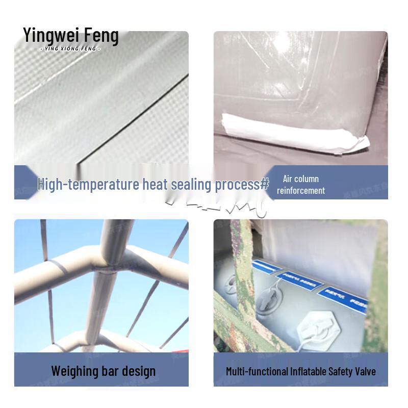 Hero Wind Camouflage Inflatable Double-Layer Outdoor Tent