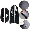 1Set/4 stücke Auto tür schutz film Carbon faser anti-kick-pads Auto styling Aufkleber Zubehör Für Toyota Rav4 2014 2015