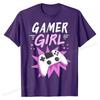 Gamer Girl Gaming Streaming Video Games Gift T-Shirt Special  Tshirts Cotton Tops Shirt cosie