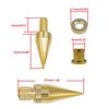 Universal Speaker Kits Isolation Stand Feet Cone Base Pads Shockproof Pad High Configuration Hardwares Reduce Resonance