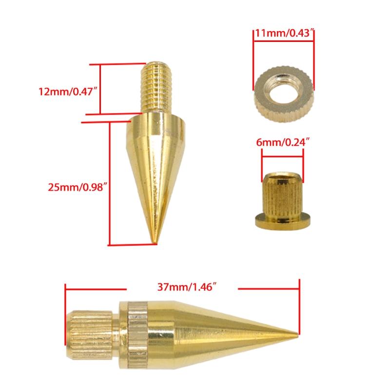 Universal Speaker Kits Isolation Stand Feet Cone Base Pads Shockproof Pad High Configuration Hardwares Reduce Resonance