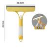 Multifunctional Glass Cleaning Scraper, Window Cleaning Brush, Sprayer, Car Window Cleaning Brush, Kitchen Countertop Cleaner
