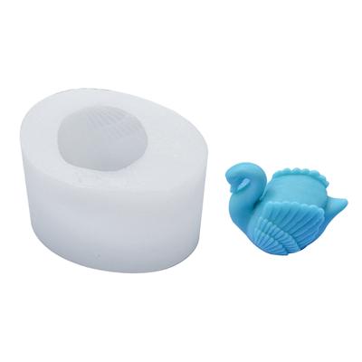 Swan Silicone Mold for Cake Decorating Fondant Chocolate Resin Mould Gumpaste Mold for DIY Handmade Art Crafts