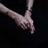 Adjustable Open Ring Men Women Geometric Bone Motif Vintage Style Plated Statement Jewelry