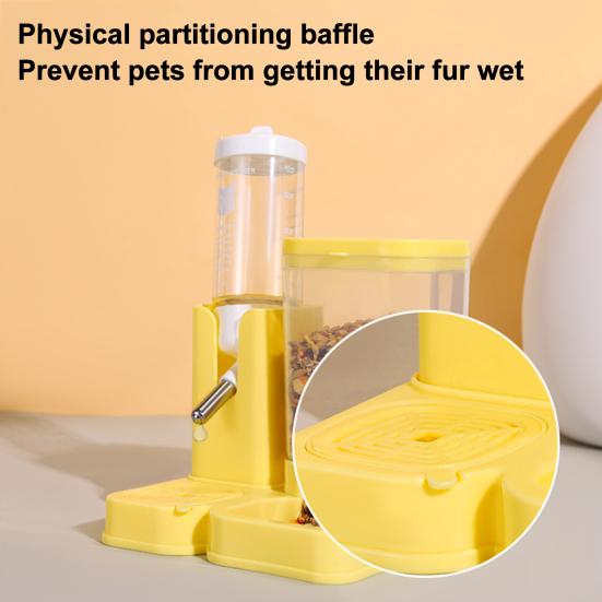 Hamster Toy Leak-Proof Design Easy To Clean Automatic Water Food Feeder Small Pets Guinea Pigs Rabbits Pet