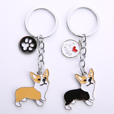 NEUE süße Welsh Corgi Hund Schlüsselanhänger für Frauen Handtasche Anhänger Schlüsselanhänger Schlüsselanhänger Mann Auto Schlüsselanhänger Charme Schmuck Ich liebe Hundegeschenke