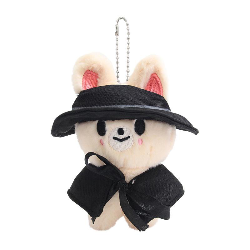 New 10CM Plush Keychain Pendant Stray Kids Children's Backpack Plush Toy Birthday Gift