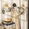 Triple Hook Suction Cup Hook Heavy Duty Door Hook Practical Wall Mount Hook  Hats Storage