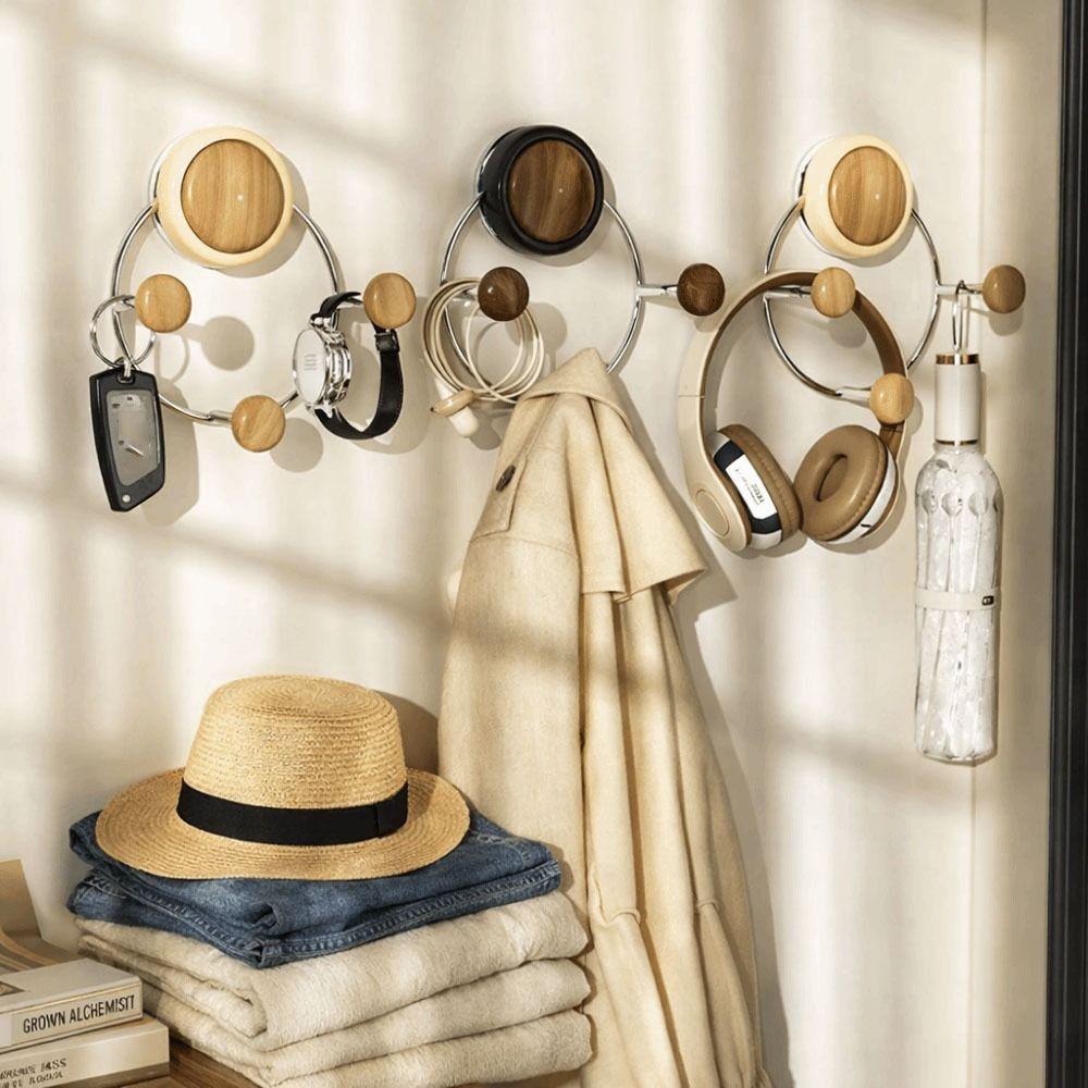 Triple Hook Suction Cup Hook Heavy Duty Door Hook Practical Wall Mount Hook  Hats Storage