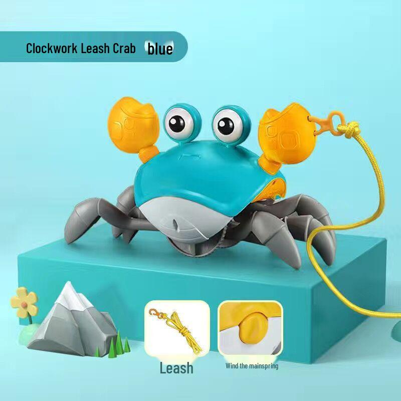 Electric Induction Crawling Crab Toy: Interactive Educational Fun for 1-2 Year Olds