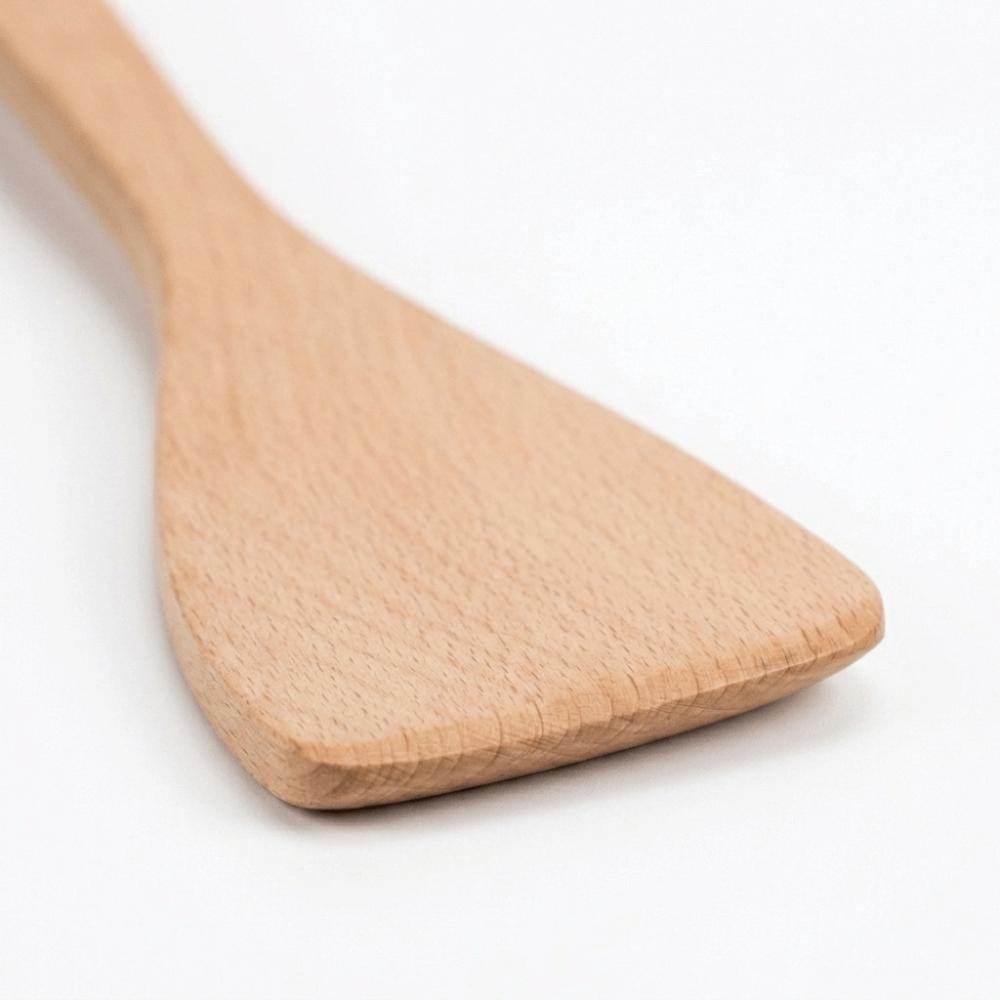 Wide Flat Shovel Head Kitchen Tools Solid Wood Cooking Shovel Cookware Utensil Home Kitchen