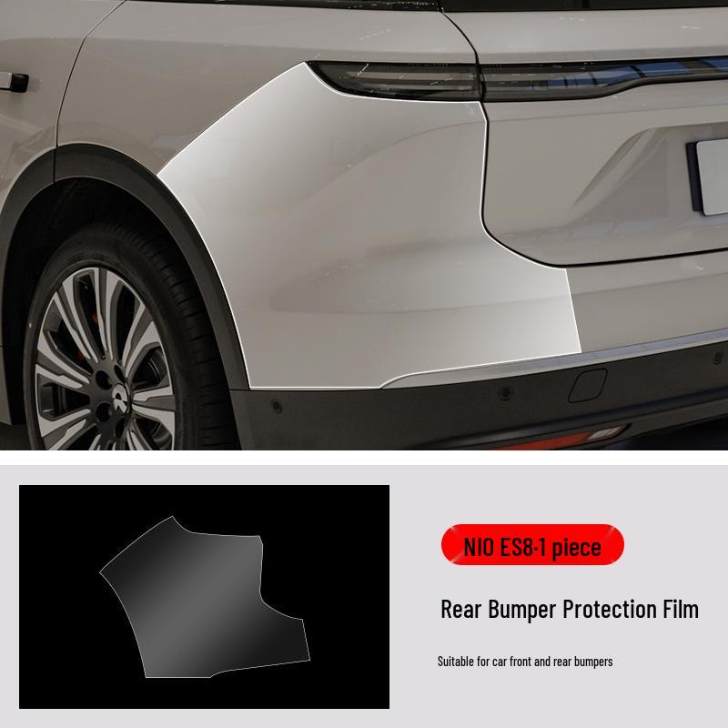 

NIO ES8 Pre-Cut TPU Transparent Invisible Front & Rear Bumper Protective Film Details in Description