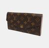 [Pre-Owned] Louis Vuitton Sarah Wallet 'Brown Monogram Canvas/Rose Ballerine Pink' - Excellent #1FW8MTV
