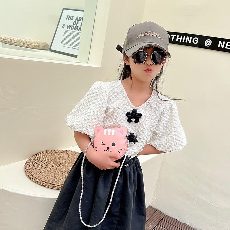 Waterproof Cat Crossbody Bag For Girls Lightweight Durable Daily Use Girls