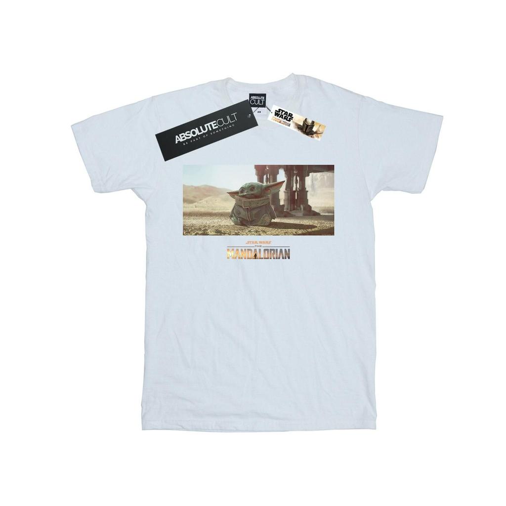 Star Wars Mens The Mandalorian The Child Concept Art T-Shirt