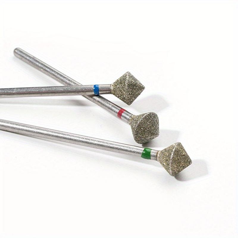 

3 шт. Алмазная насадка для маникюрного аппарата Radians Инструмент для обрезки края ногтя Алмазная песочная полировка Маникюрные аксессуары 3pcs