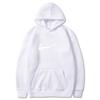 Herren Damen Kapuzenpullover Winter Fleecegefüttert Oversized Lässig Sportbekleidung Langarm Baumwollmischung