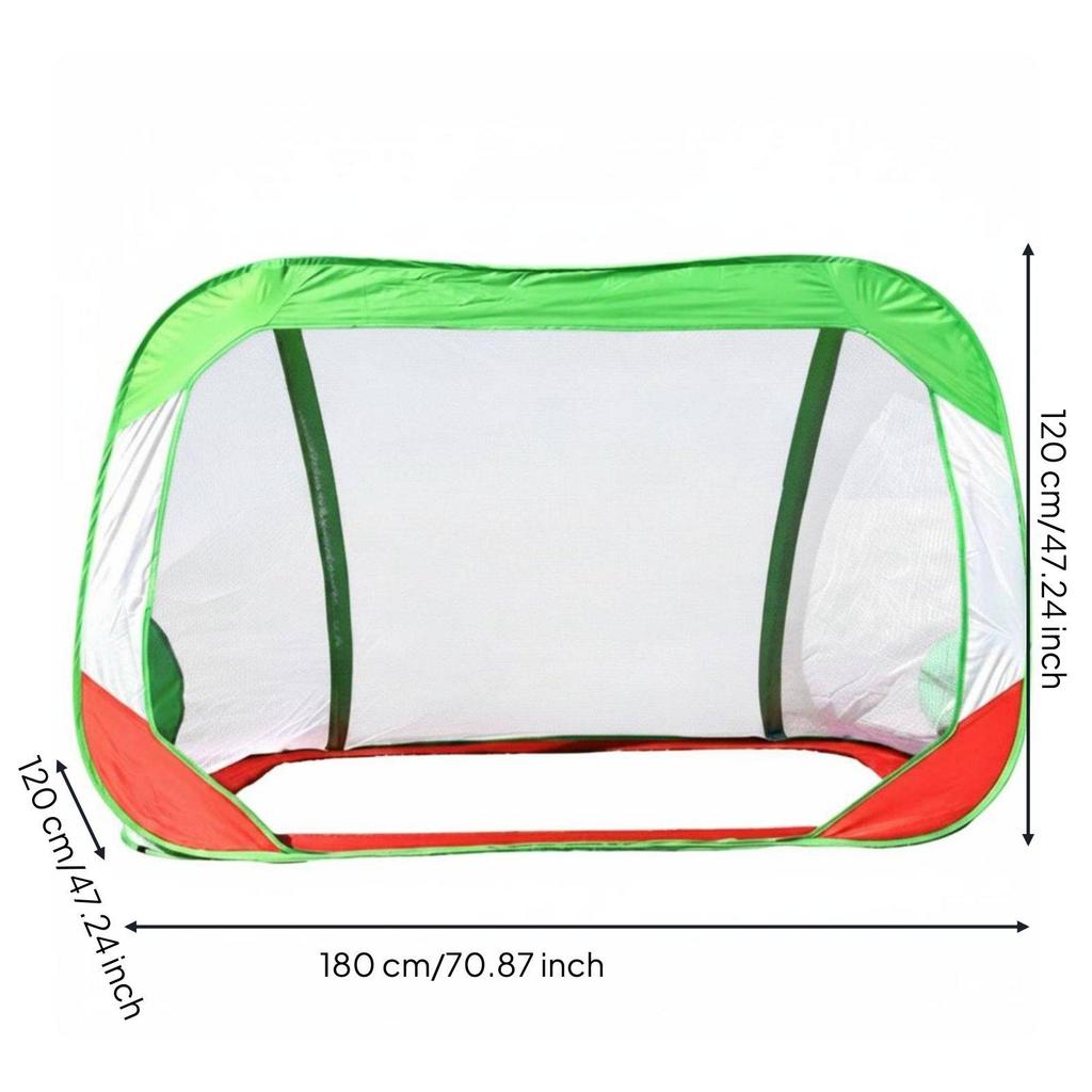 Beach soccer goal, quick to assemble, foldable, lightweight and portable, for