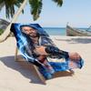 Wrestlemania Personalized Text Beach Towel High Absorbency & Quick-Dry Portable for SwimmingBeachCamping Travel Beach AccessoriesGym