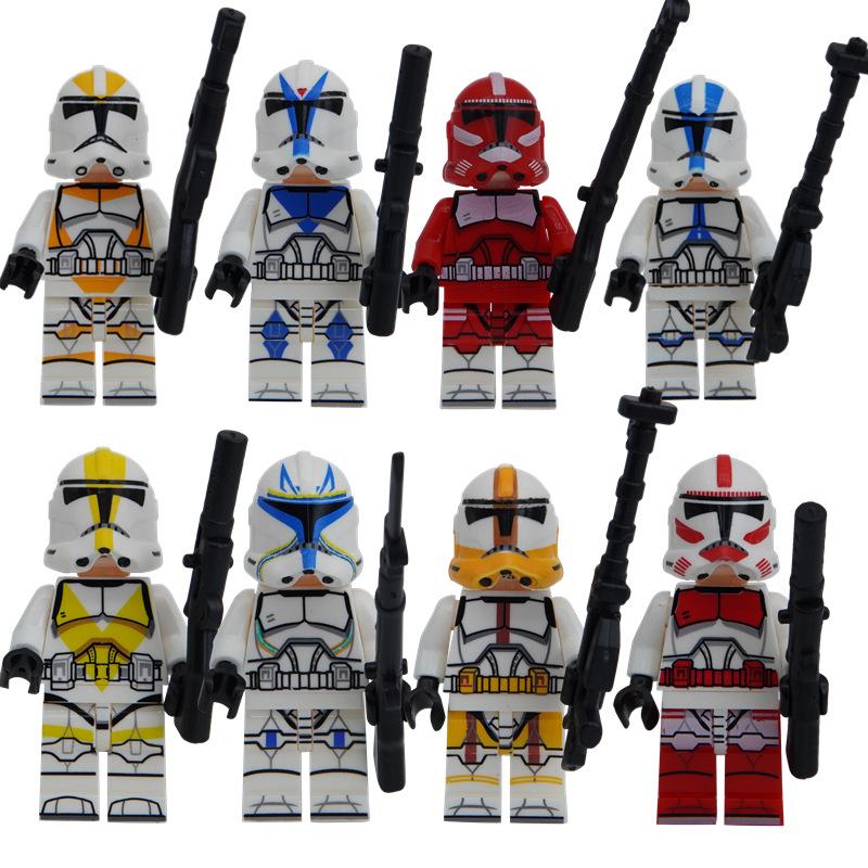 Star Wars Serie Imperium Millennium Kampf Roboter Mech Modell Bausteine Set für Jungen Bewegliche Gelenke