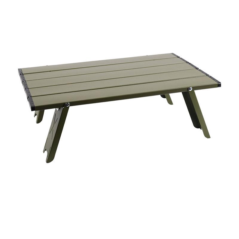 

WESTTUNE Lightweight Roll Table Mini Folding Backpacking Fishing Picnic BBQ Outdoor Table Aluminum Living Room Dining Table