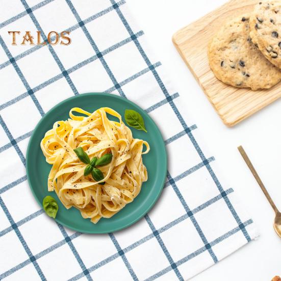 8 ks lehké plastové talíře nerozbitné znovu použitelné jídelní talíře vhodné do myčky na nádobí Barevné talíře do kuchyně pro každodenní kempování