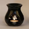 Ceramic Oil Burner Aroma Diffuser (Black & Yellow) -Set of 2