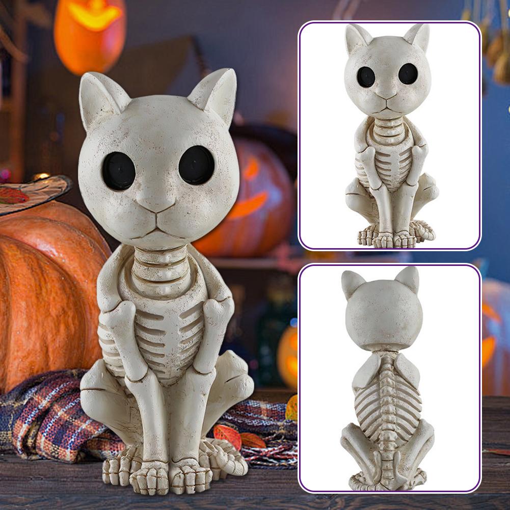 

Хэллоуин Скелет Животное Кости Ужас Кошка Лошадь Украшения Ящерица Жуткие Украшения Реквизит Новый Дизайн Вечеринка Для Детей Подарок D5T1