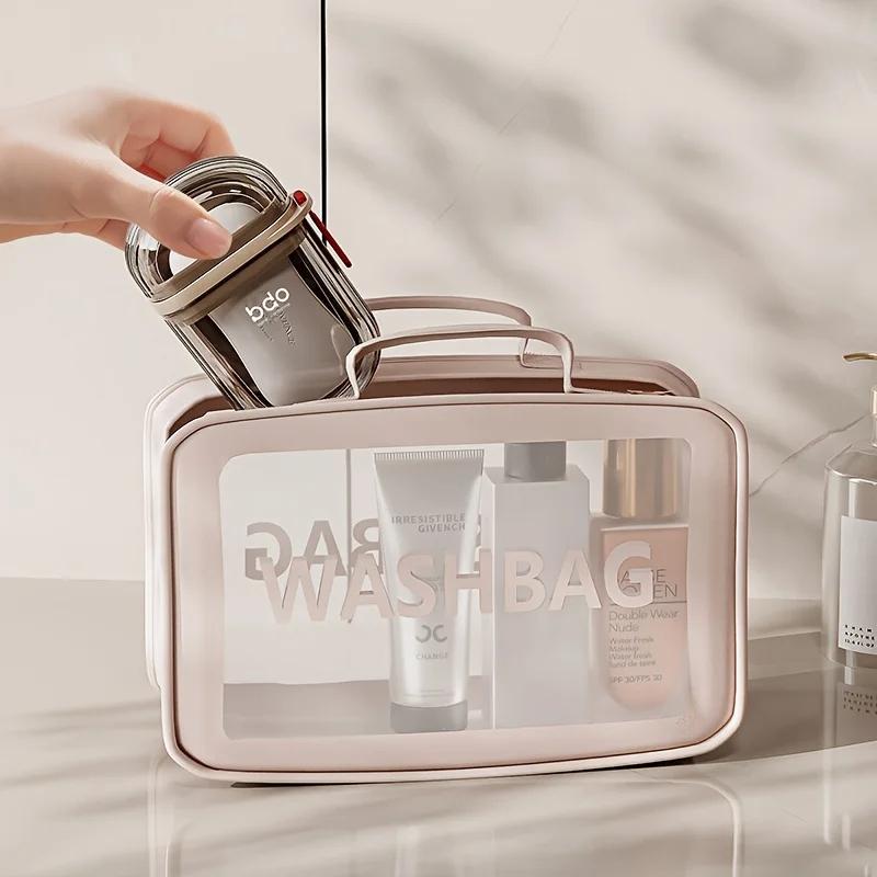 Portable Soap Box Travel Leakproof with Drain Holder Suitable for Bathroom Kitchen Camping Gym Simple Soap Storage Box