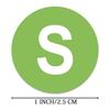 500Pcs/Roll 2.5cm Size Marking Stickers Self-Adhesive Labels for Clothing Shoes Price Tags Handwrite Small Tags