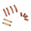 10Pcs/Pack Storage Cord Keeper PU Leather Cable Straps Gift for Men Cable Management  Data Cable