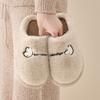 Platform Women Home Slippers Plush Warm Thick Bottom Slides Breathable Soft Non-slip Slippers Indoor Outdoor Men Casual Slippers