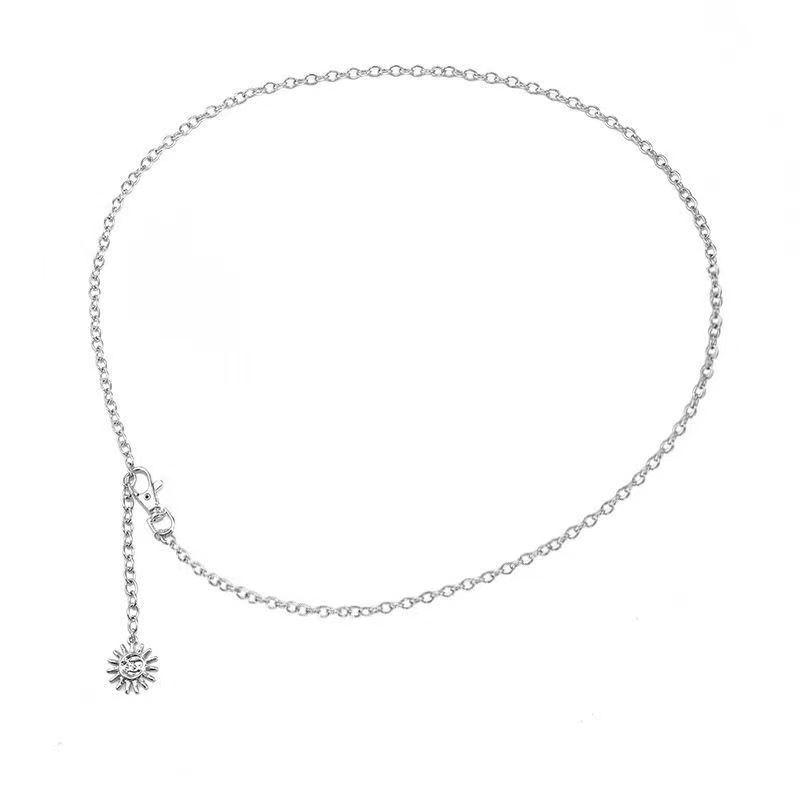 

Women s Retro Hip Hop Double Chain Buckle Waist Belt for Jeans and Dresses