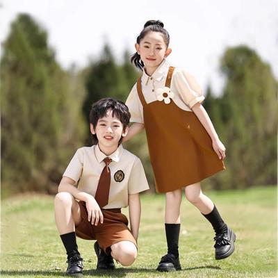 Kinderchor & Kindergarten-Abschlusskostüm: Cheerleading- & Rezitationsuniform im nationalen Stil